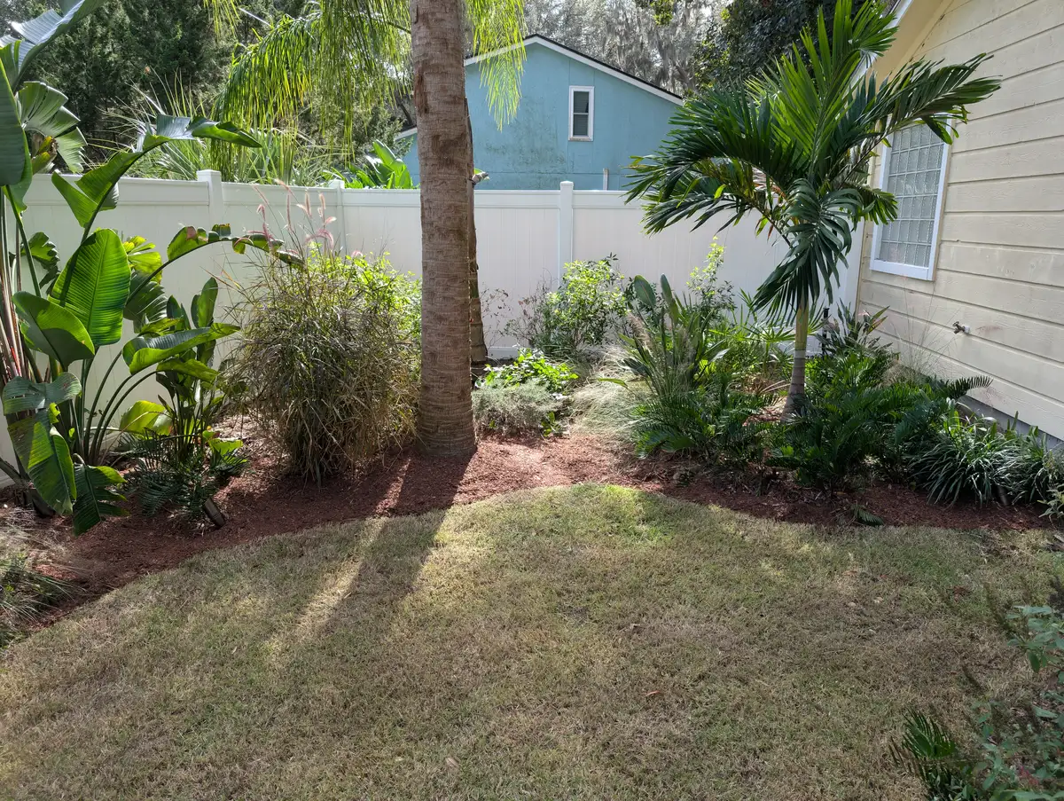 Water feature designed for Northeast Florida climate with native aquatic plantings